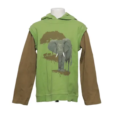 Hoodie (Green, Brown) from Pusblu Cotton