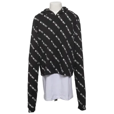 Capuchon sweater (Zwart, Wit) van Ergeenomixx Elastaan, Polyester