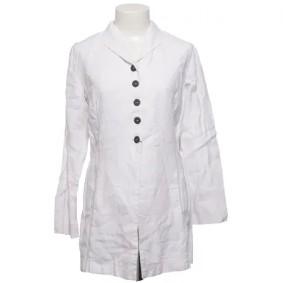 Cardigan (White) from Fama Linen