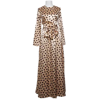 Långklänning (Beige, Brun) från Elegance