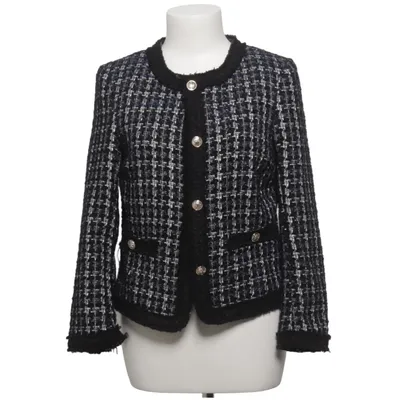 Kavaj (Blå, Flerfärgad) från H&M Modern Classic Polyester, Akryl, Viskos, Bomull, Polyamid
