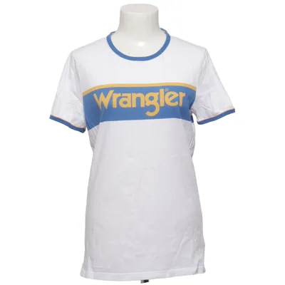 T-shirt (White, Blue, Yellow) from Wrangler Cotton