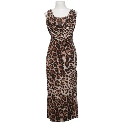 Maxi jurk (Bruin, Zwart, Beige) van Jane Norman Elastaan, Polyester