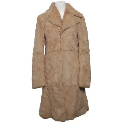 Pälskappa (Beige) från Donna by Hallhuber Päls, Polyester