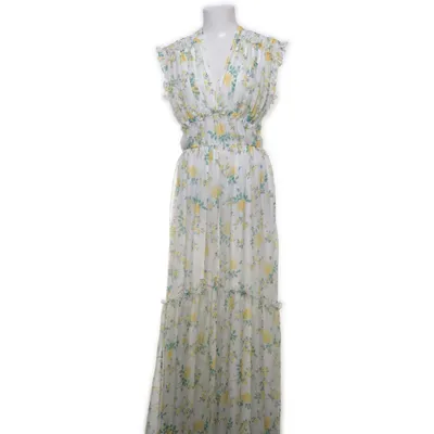 Maxi dress (White, Yellow, Green) from Philosophy Polyester