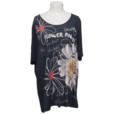 Haut (Bleu, Multicolore) de Aprico Élasthane, Polyester, Viscose