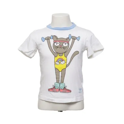 T-shirt (White, Multicolored) from Adidas Mini Rodini Organic cotton