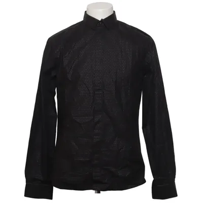 Shirt (Black) from Twisted Tailor Cotton