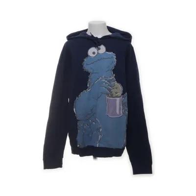 Hættetrøje (Blå, Flerfarvet) fra Sesame Street