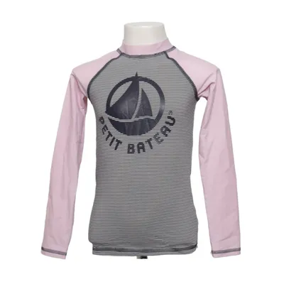 T-shirt de natation (Rose, Bleu, Blanc) de Petit Bateau Élasthane, Polyamide