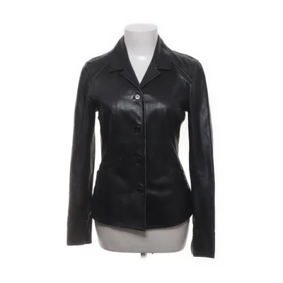 Læderblazer (Sort) fra Filippa K Acetat, Læder