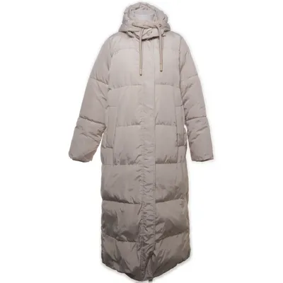 Vinterfrakke (Beige) fra Zara Polyester