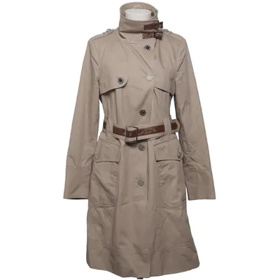 Trenchcoat (Beige) från Star by Julien Macdonald Bomull, Polyester