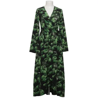 Robe portefeuille (Noir, Vert) de Ambika Trend Polyester
