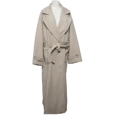 Coat (Beige) from NA-KD Acrylic, Polyester, Wool