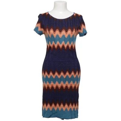 Kjole (Blå, Brun, Flerfarvet) fra Missoni Viscose, Uld