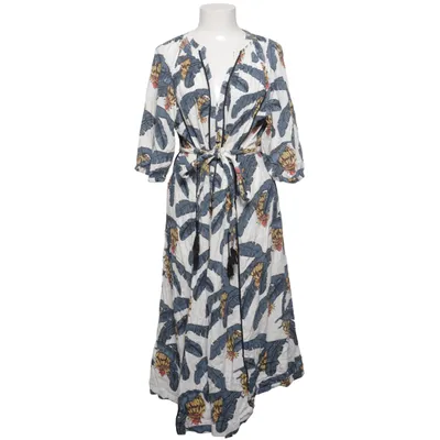 Kjole (Hvid, Blå, Gul, Flerfarvet) fra Desmond & Dempsey x H&M Linned, Viscose