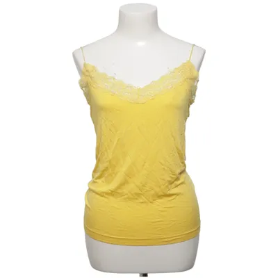Tank Top (Yellow) from Object Cupro, Elastane, Polyamide