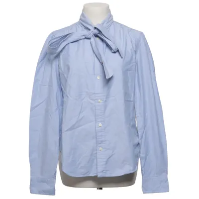 Schluppenbluse (Blau) von Polo Ralph Lauren Baumwolle