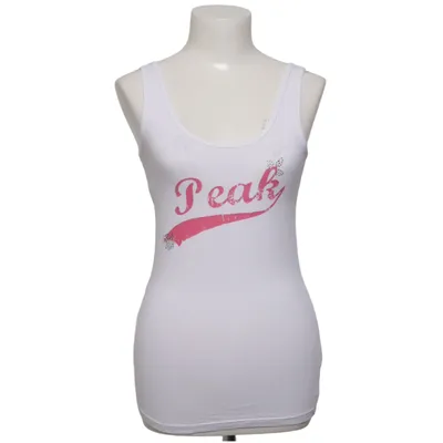 Tank Top (White, Pink) from Peak