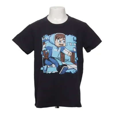 T-shirt (Blå, Flerfarvet) fra Helix Bomuld
