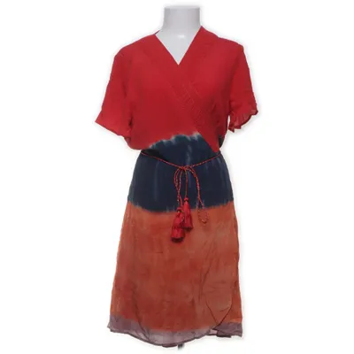 Strandkjole (Rød, Blå, Orange, Flerfarvet) fra Desigual Cupro, Polyester, Viscose