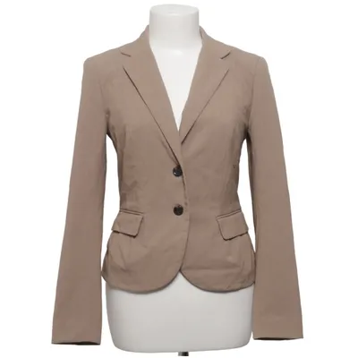 Blazer (Beige) de H&M Élasthane, Polyester, Viscose