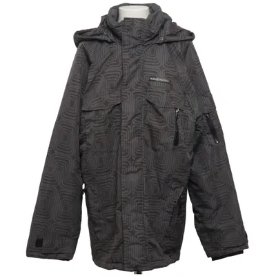 Ski jacket (Gray) from Wave Polyamide, Polyester