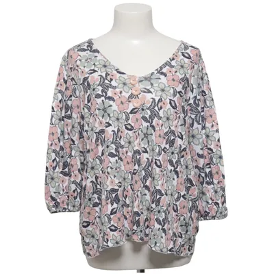Blouse (Blanc, Multicolore) de M&Co Élasthane, Polyester, Viscose