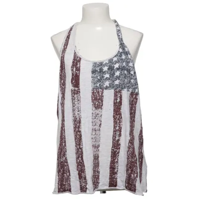 Tanktop  (Rød, Blå, Hvid) fra Serious Sally Bomuld, Viscose