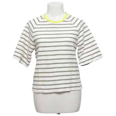 T-shirt (Wit, Groen, Geel) van Closed Katoen