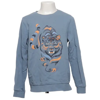 Sweatshirt (Blauw, Meerkleurig) van Polarn O. Pyret Organisch katoen