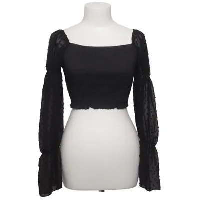 Crop top (Black) from Eilly Bazar Polyester