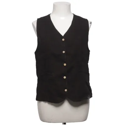 Gilet (Zwart) van Naoko Linnen