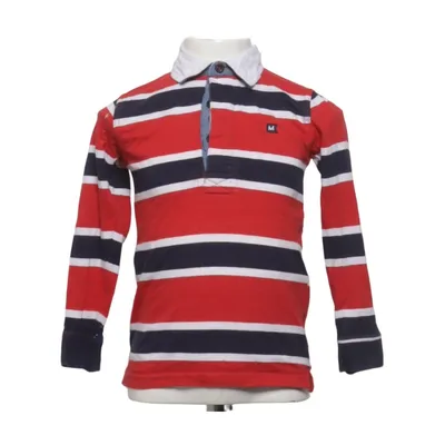 Rugby shirt (Rood, Blauw, Wit) van New England Katoen