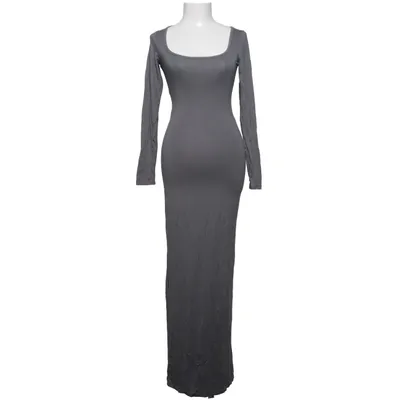 Maxikjole (Slim Long Sleeve Dress) fra Nelly Elastan, Viscose