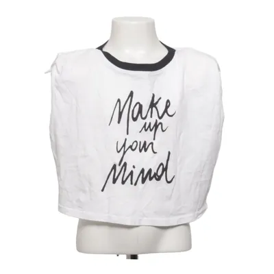 T-shirt (White, Black) from Sisley Cotton