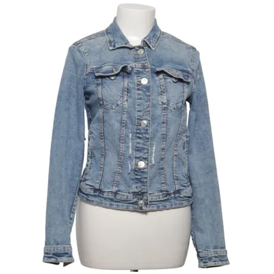 Denimjakke (Blå) fra Stradivarius Bomuld, Elastan
