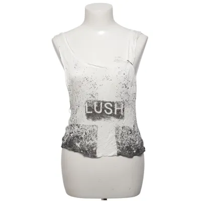 Tank Top (White, Black) from Bershka Dressy Collection