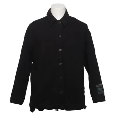 Overshirt (Black) from Les Benjamins Cotton, Elastane