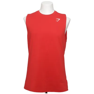 Sports tank top (Red) from Gymshark Elastane, Polyester