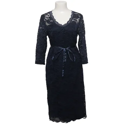Maternity dress (Blue) from Mamalicious Cotton, Elastane, Polyamide, Polyester