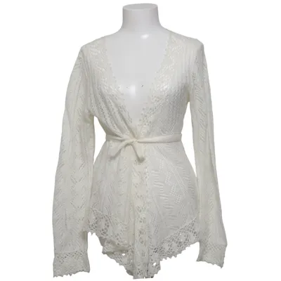Cardigan (Hvid) fra Yessica Akryl, Mohair, Nylon, Uld