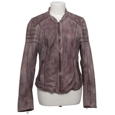 Leather jacket (Purple) from Freaky Nation Leather, Polyester