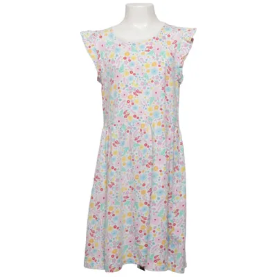 Robe (Blanc, Multicolore) de Villervalla Coton biologique
