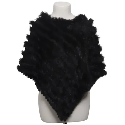 Poncho (Black) from Hollies Stockholm