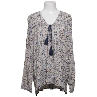 Bluse (Beige, Blå, Flerfarvet) fra Imagine Viscose