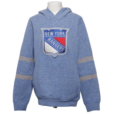 Huvtröja (Blå, Grå) från NHL Bomull, Polyester, Viskos