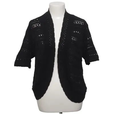 Cardigan (Black) from Premoda Cotton, Polyamide