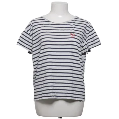 T-shirt (Bleu, Blanc) de Set Coton
